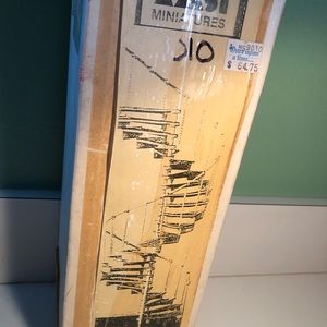 Spiral staircase for dollhouse